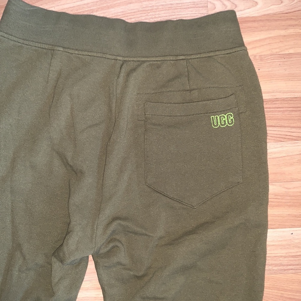 Ugg | Green Erica Relaxed Joggers Size S - Picture 7 of 9